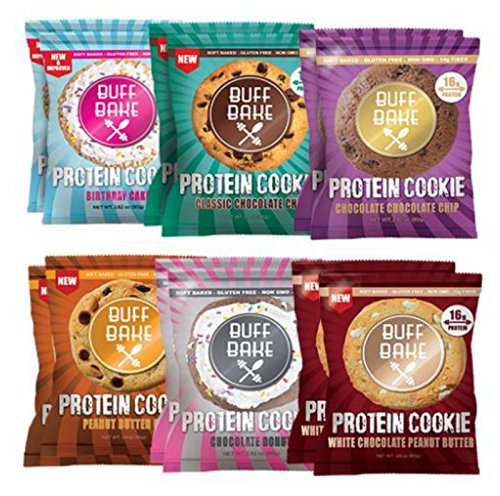 Buff Bake Protein Cookies Variety Packs(12 Cookies per order) (Ultimate Variety Pack)