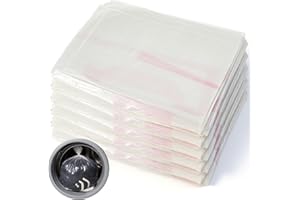 Humyoun 125 Water Soluble Hamper Liners, 26 x 33, Dissolves Easily, Leaves No Residue