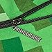 Minecraft Big Boys' Creeper Premium Zip-up Hoodie