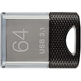 PNY 64GB Elite-X Fit USB 3.1 Flash Drive - 200MB/s, Color-Black