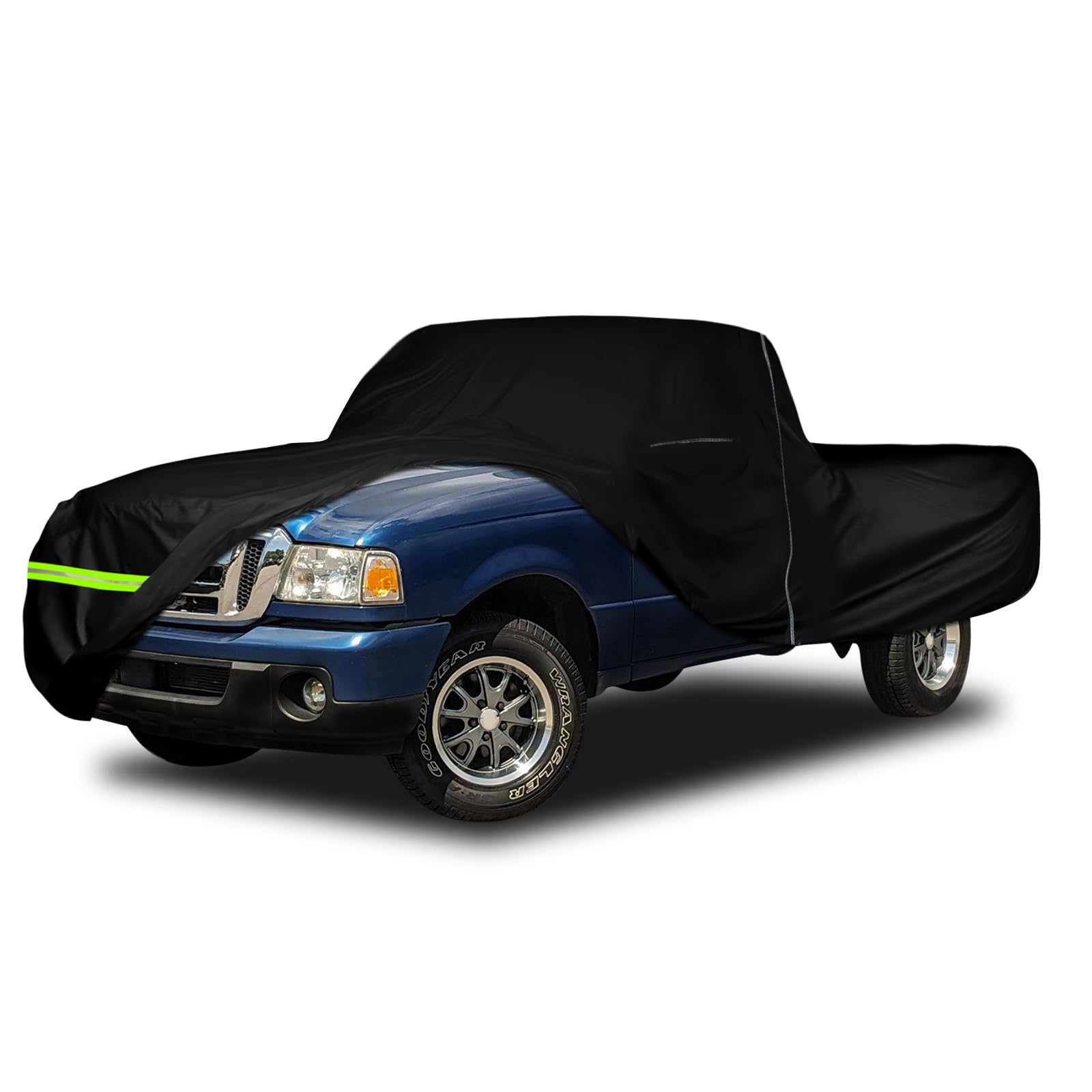 Photo 1 of Waterproof Car Cover Replace for 1993-2012 Ford Ranger Regular Cab 6ft Standard Bed 210T All Weather Classic Car Covers with Zipper Door for Snow Rain Dust Protection