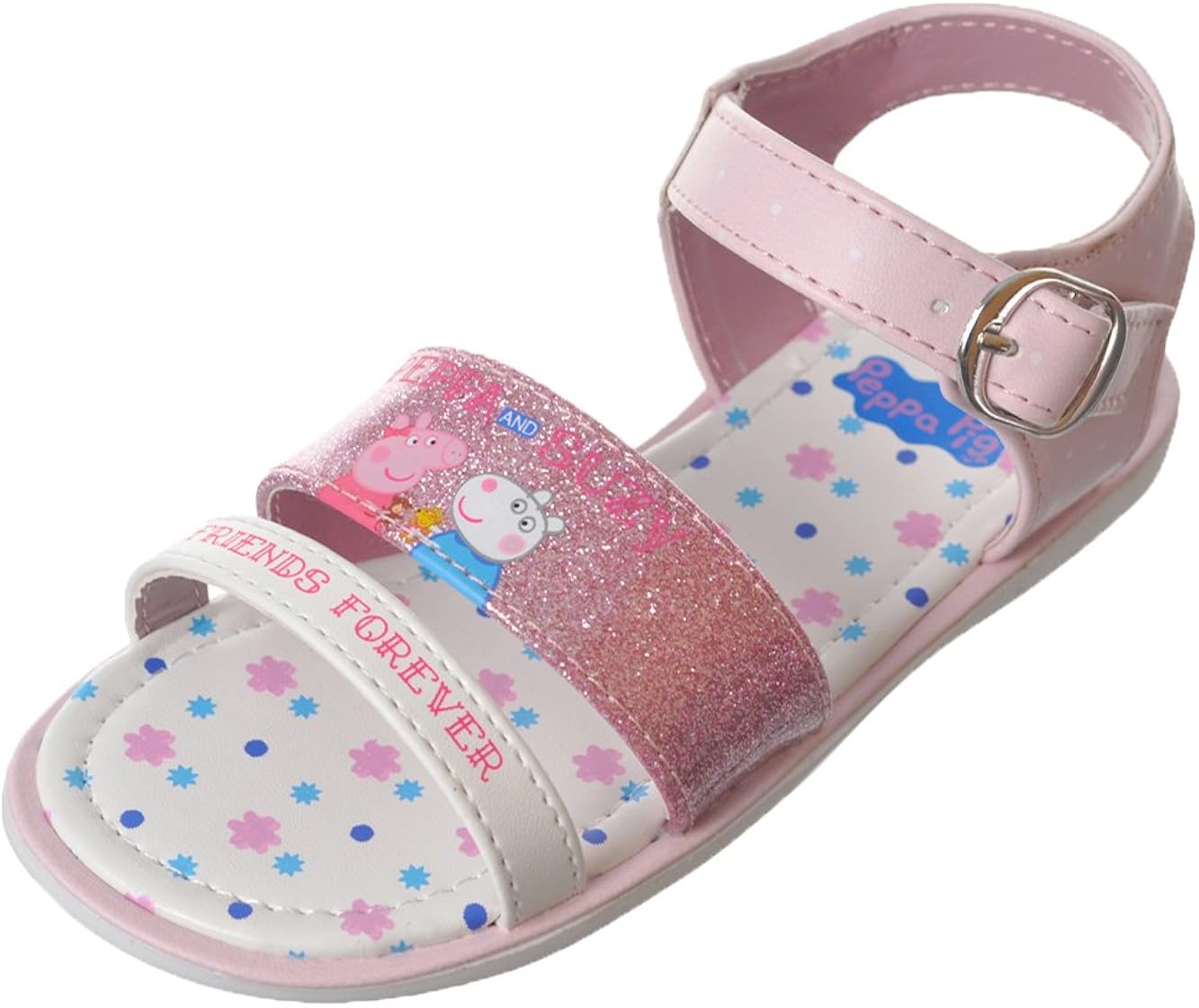 Peppa Pig Girls' Sandals (Toddler Sizes 611) Pink/Multi