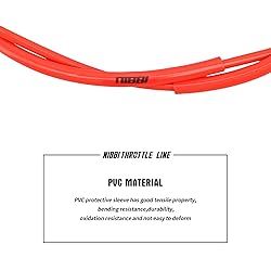 nibbi Throttle Cable,46" Go Kart Throttle