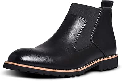 chelsea brogue boots men's