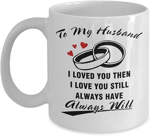 i love my husband coffee mug