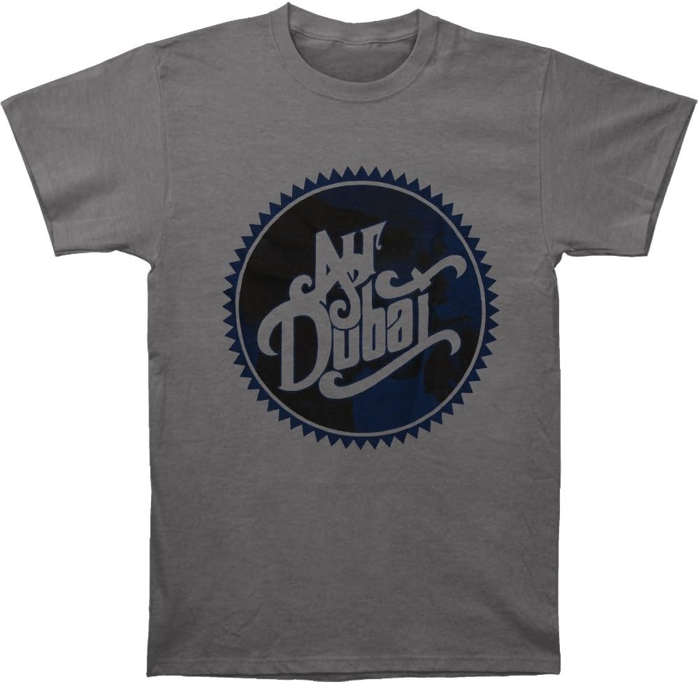 Air Dubai Men's Ribbon Logo T-Shirt Grey