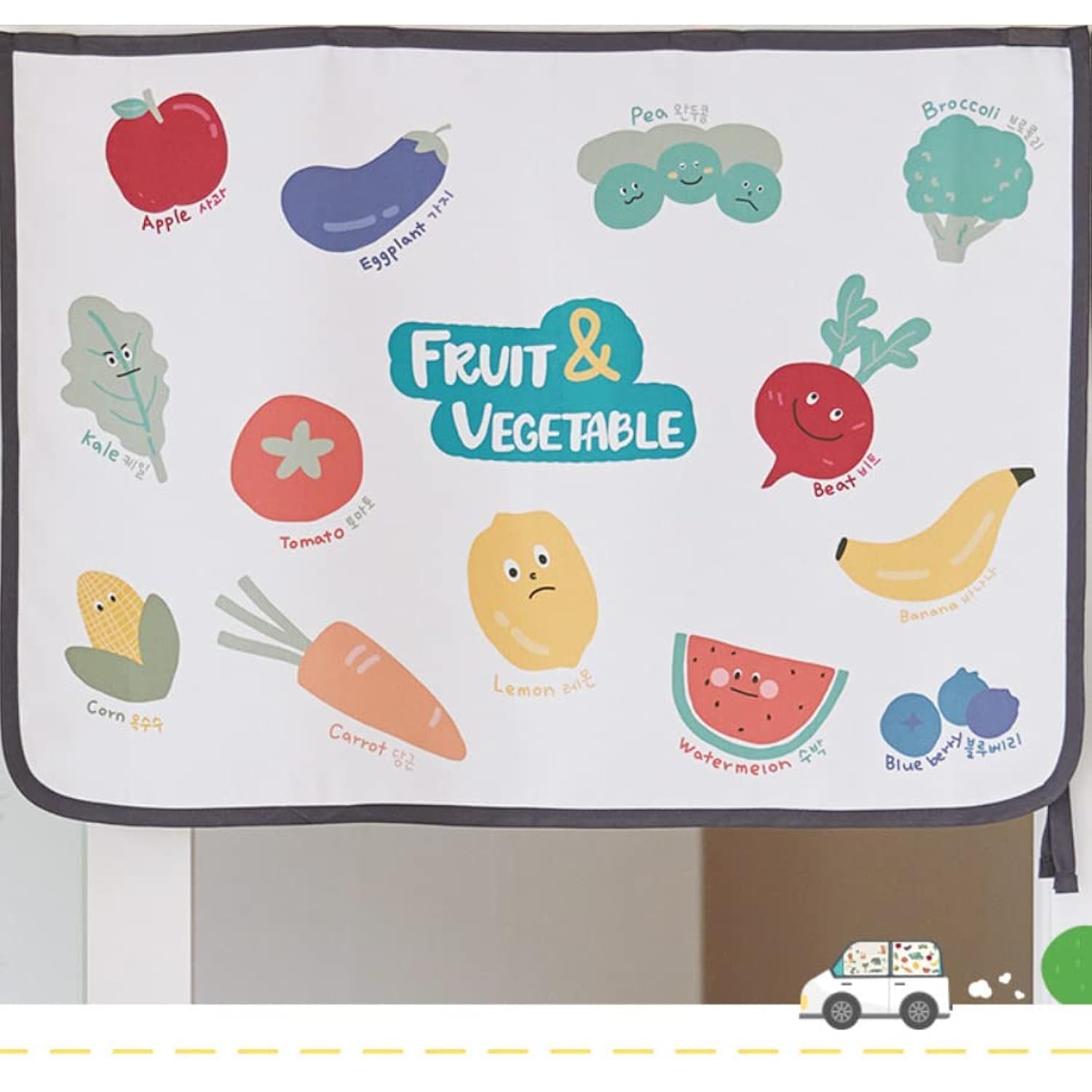 Magnet Car Sun Shade Curtain for Side Window for baby kids children - Sunshade Protector Sun Blocker Blind — image 1