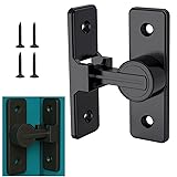 Barn Door Lock Hardware, 90 Degree Heavy Duty Gate