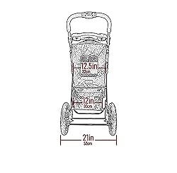 Pet Gear No-Zip Jogger Pet Stroller for