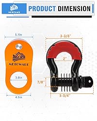 METOWARE Offroad Recovery Kit - 10 Ton Heavy Duty