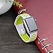 Apple Watch Series 2 Nike Sport Band, UMTELE Soft Silicone Replacement Strap with Ventilation Holes for Apple Watch Nike Plus Silver/Volt 42mm