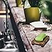 Aitere Soap Dishes for Bathroom/Shower Soap Holder Dish Soap Tray for Kitchen Home Bath Accessories Hand Craft Natural Wood Soap Case Soap Dish Holder, Sponges, Scrubber (2 Pack)