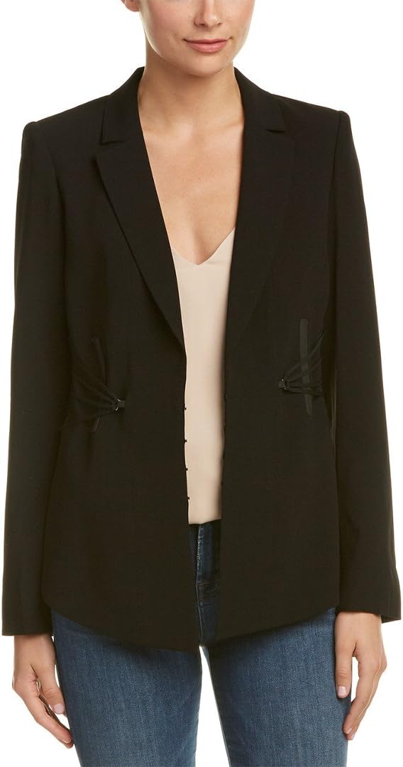 Haute Hippie Women's Blazer with Corset Lacing