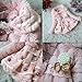 Weixinbuy Kids Girls Faux Fur Fleece Lapel Coat Winter Warm Jacket