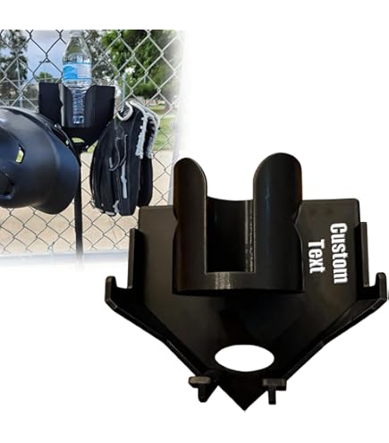 Organiseur De Casque Et Batte De Baseball - Cintre Design Pour Clôture - Neuf