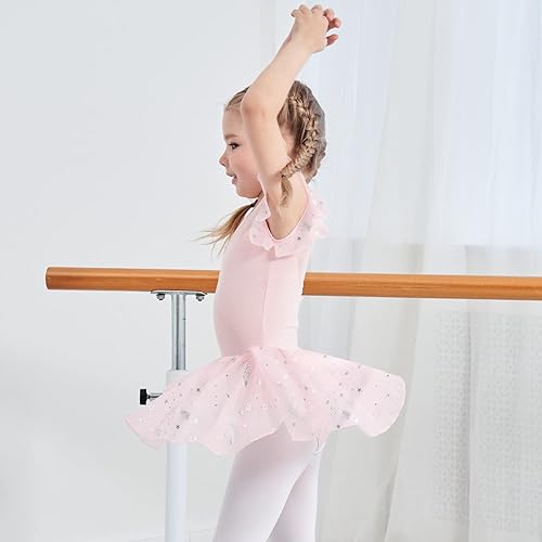 Girls Ballet Leotard Toddler Dance Leotard Short Sleeve Dance