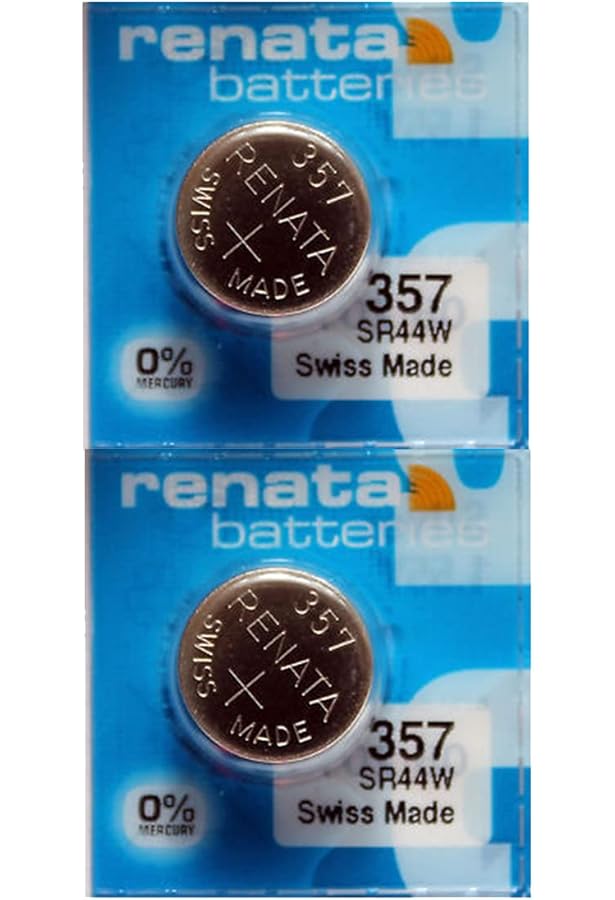 Lr 44 Lr44 Batteria A Bottone Renata SR44SW Confezione 10 Batterie Orologio 357 - Fatte In Svizzera, 1.55V Pile Lr44 Pile Lr44 Bottone - Foto 8