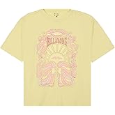 Billabong Girls Premium Short Sleeve Oversized Fit Graphic T-Shirt