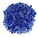 American Fireglass 1/2” Fire Glass | Use in Fireplace, Fire Pits or Bowls | for Natural Gas or Propane Fires | Safe Tempered Glass for Outdoor & Indoor | Cobalt Blue, 10lb Bag