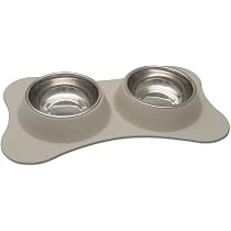Pet Supplies : Loving Pets Bone Shaped Flex Diner for Dogs ...