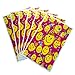 Emoji Goodie Bags for Party Favors at Children Birthday Parties, 36 Pack, 9.5 x 6.5inches Treat Bags