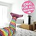 2020 Latest Cozy Soft Rainbow Mermaid Tail Blanket for Kids, with Scales Apply on All Seasons Pink Small Pink (Upgrade Version)