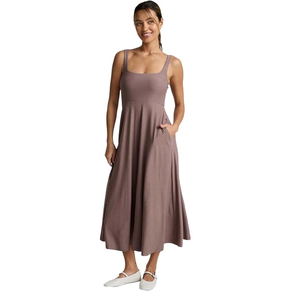 Amazon.com: Beyond Yoga Featherweight Getaway Dress Birch Heather XL :  Clothing, Shoes & Jewelry