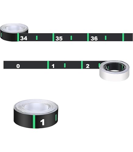 45/90cm Self Adhesive Vinyl Measuring Tape Ruler S... – Grandado