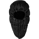 Botack Winter Warm Trapper Hat,Windproof Down Hood for Cold Weather,Ultralight Down Hat for Camping,Hiking,Sleeping Bag