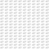 1000pcs White Pearl Oat Rice Beads Faux Oval Pearl Beads Loose Jewelry Making Supplies for Necklace Bracelet Vase Filler Wedding Home Decor 3×6mm