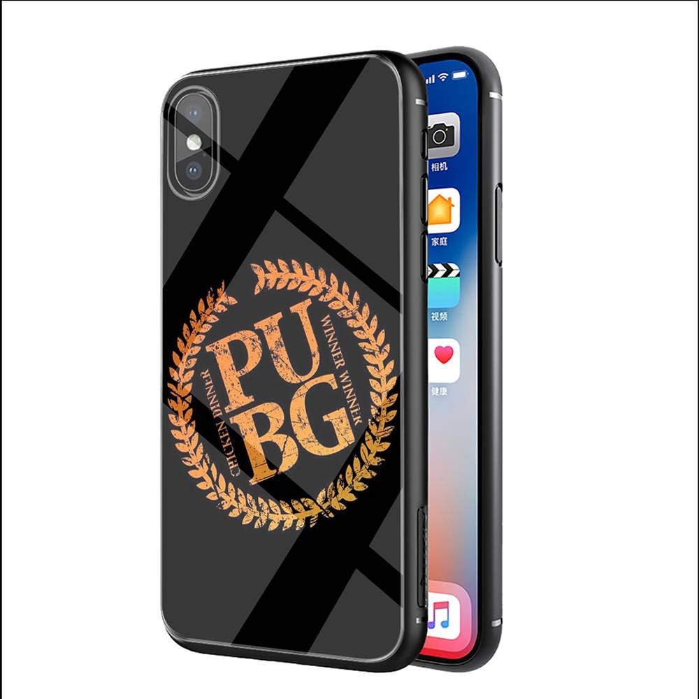 YAOYANG LY-50 PUBG Designed for iPhone XR Tempered Glass TPU Dust-Proof Abrasion Resistance impact Resistance Protective Case