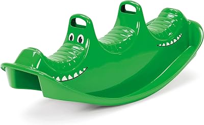 Dantoy 3 Person Rocker Seesaw Green Crocodile Plastic Denmark 1-5 Years