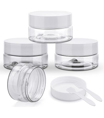 Amazon.com: Cosywell Travel Cream Jars for Toiletries TSA Approved
