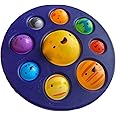 Solar System Pop Fidget Toys for Anxiety, Push Pop Pop Bubble Sensory Fidget Toy, Silicone Stress Reliever Toy (Solar System - Dark Blue, 6.7in-1PC)