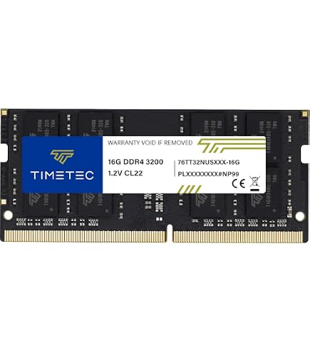 Crucial 16GB DDR4 RAM, 3200MHz CL22 (or 2933MHz or 2666MHz) Laptop