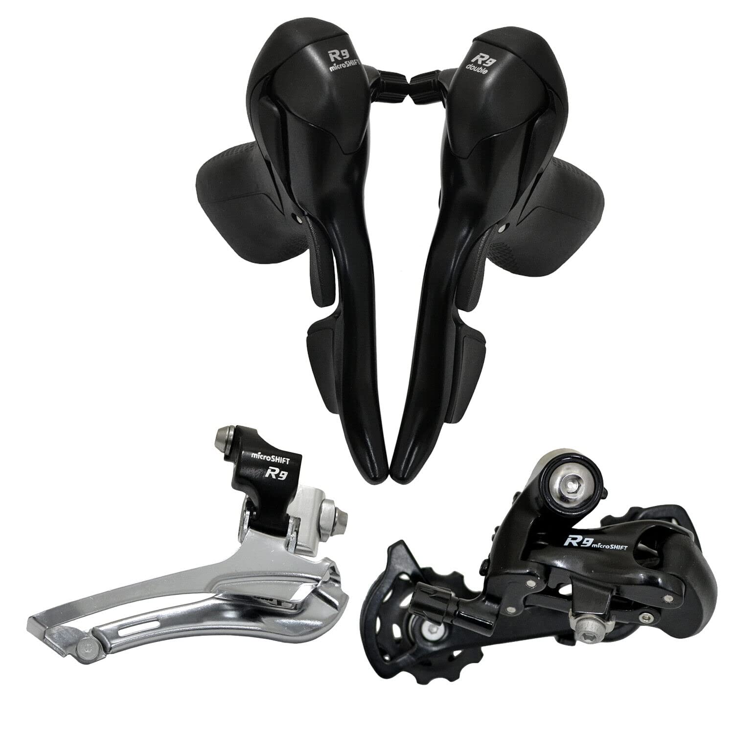 Microshift R9 2x9 Speed Groupset Road Kit, MIS2625