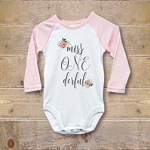 Girl's First Birthday Outfit Shirt One Year