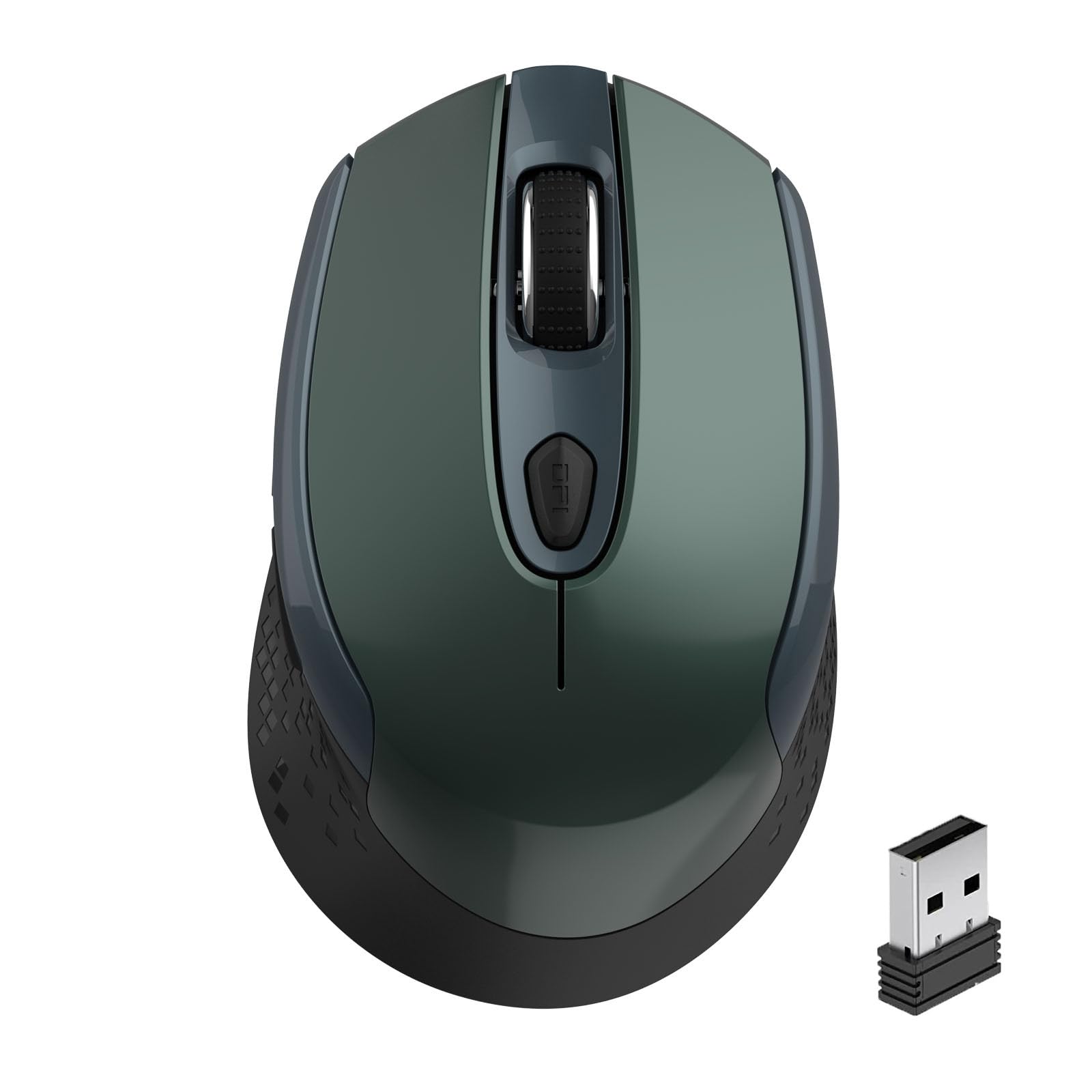 Photo 1 of Wireless 2.4G Silent Cordless Mouse - 6 Buttons, 3 DPI Levels for Laptop, Desktop, MacBook, PC