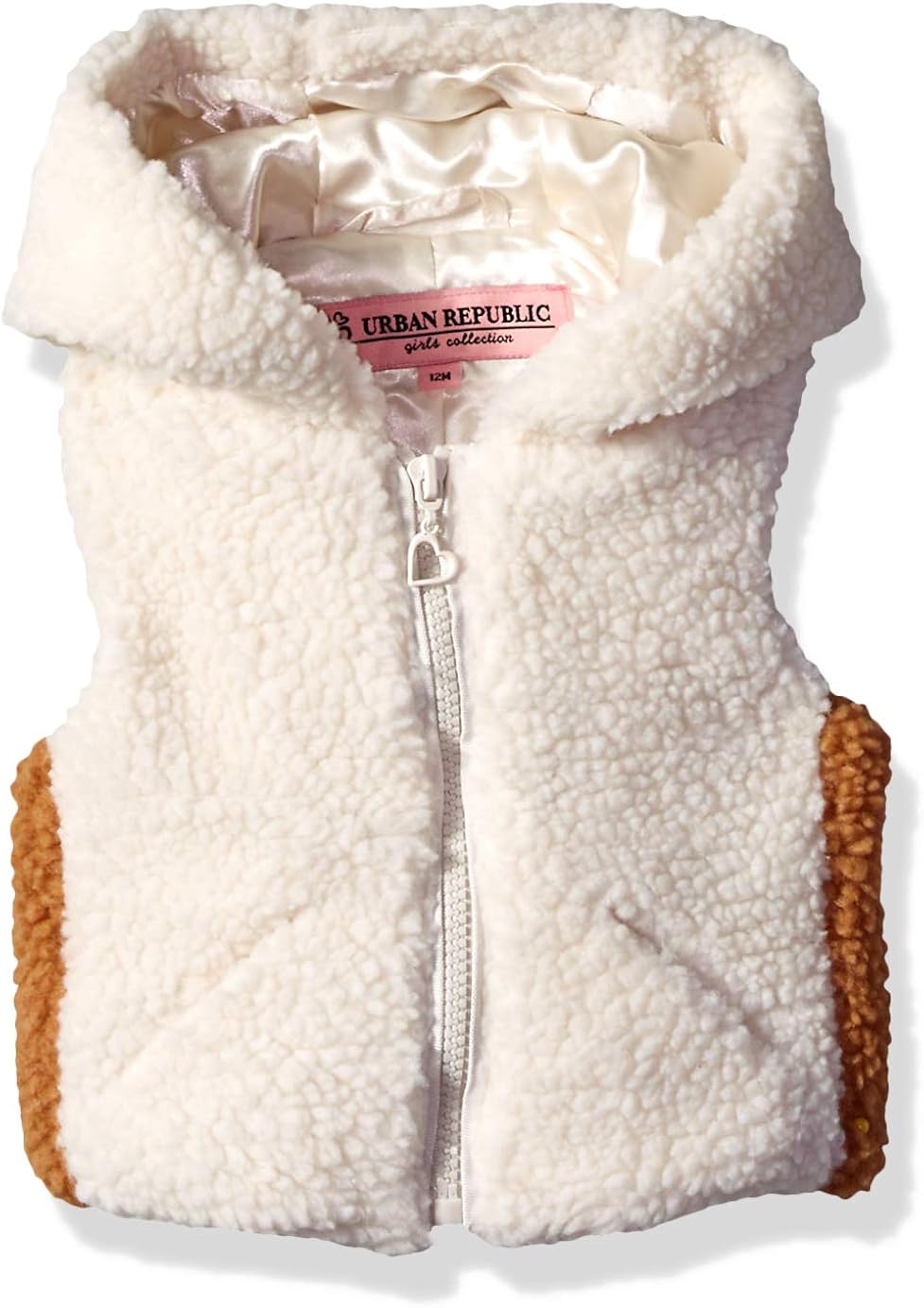baby girl sherpa vest