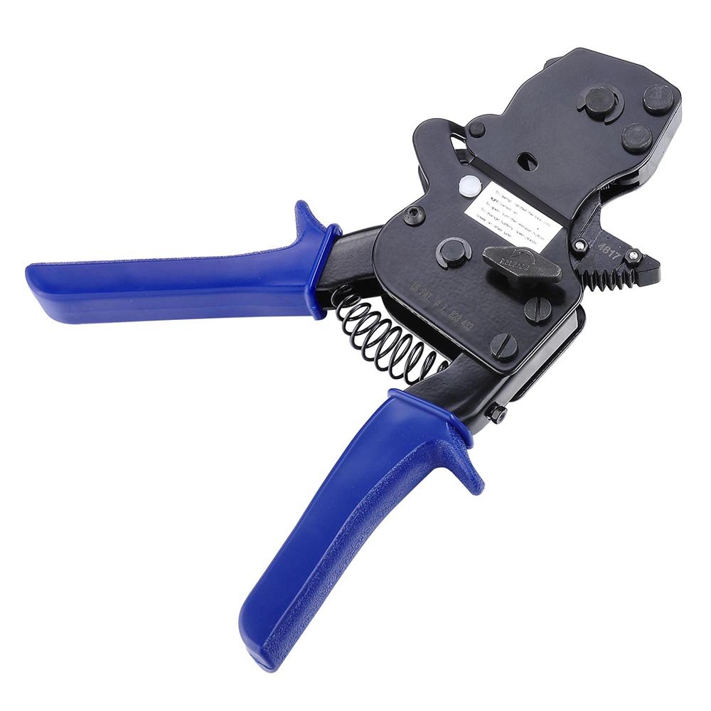 PEX One Hand Cinch Clamp Tool Ratchet Pinch Crimping Wrench 3/8