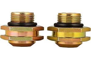 Transmission Cooler Oil Tube Connector Compatible with 2004-2006 Ford Expedition, 2005-2008 F-150, 2006-2008 Lincoln Mark LT 