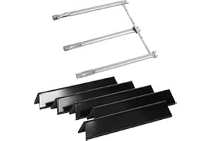 CHARBROFIRE Spirit Grill Replacement Parts 7636 Flavorizer Bars 69797 Grill Burner for Weber Spirit and Spirit II 300 Series E-310 E-320 E-330 S-310 S-320 S-330 SP-310 SP-320 SP-330 68950 ii E-310 ii S-310