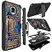 Motorola Moto Z2 Force Case, Zenic Full-Body Heavy Duty Shockproof Protective Hybrid Case Cover with Swivel Belt Clip and Kickstand for Moto Z2 Force (Gear)