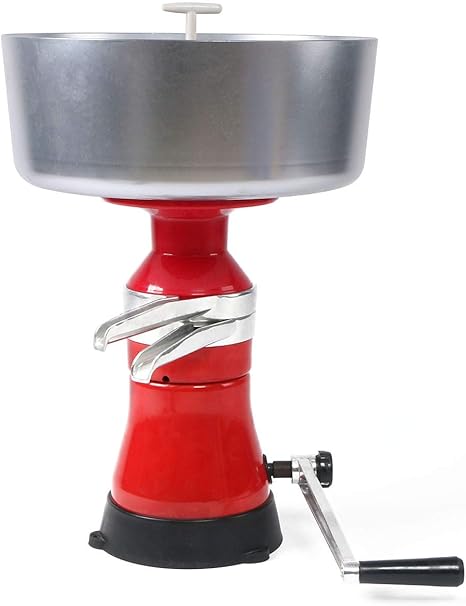 Amazon Com Manual Cream Separator Kitchen Centrifuge Hand Cream Machine For Turning Raw Or Whole Milk Into Cream And Skim Milk Use With Sheep Milk Goat Milk Or Other Dairy A U S Solid