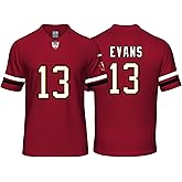 Custom Mens/Youth Football Stitched T-Shirt for Sports Fan red No Brand/Logos