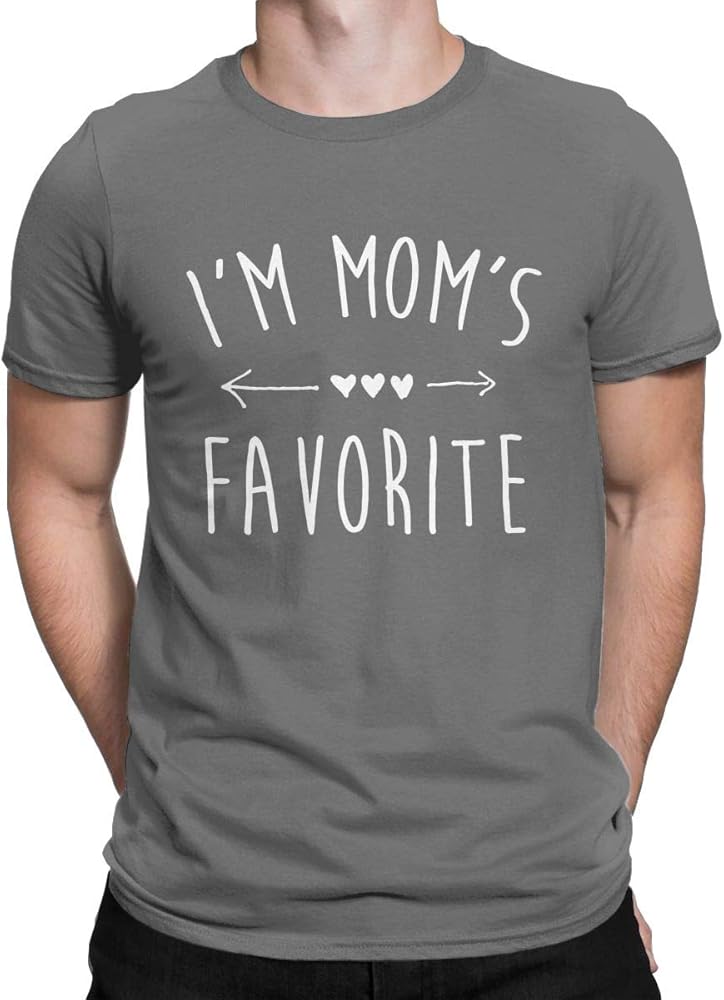 I M Mom S Favorite Novelty Graphic T Shirt Tees Tops S 1823 Pilihax