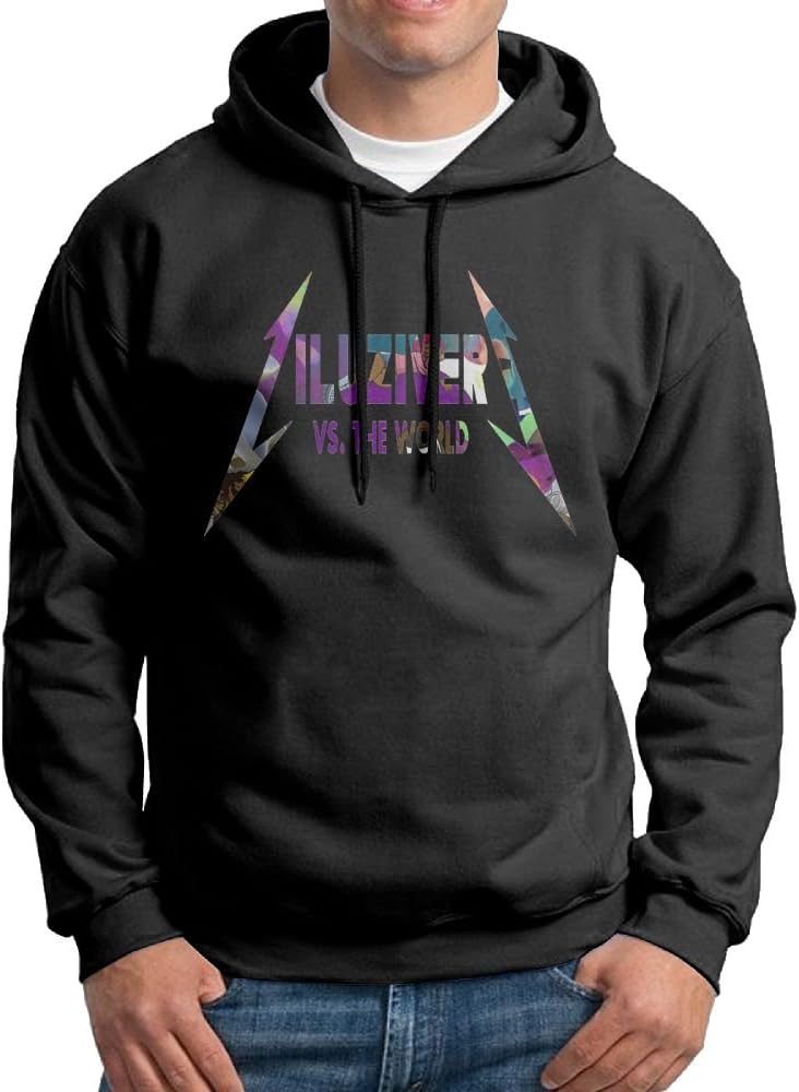 VicRomanko Men's Lil-Uzi-Vert Long Sleeve Young Funny Drawstring Boys Hoodies Large