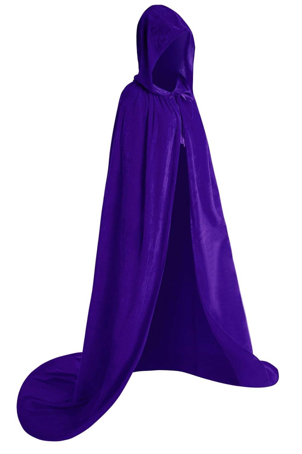 Bess Bridal Unisex Velvet Full Length Hooded Cape Halloween Costume Cosplay Cloak