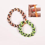 Siqian S Clasps 240Pcs Colorful S Clips for Rubber Bands DIY Bracelet Kit view 6