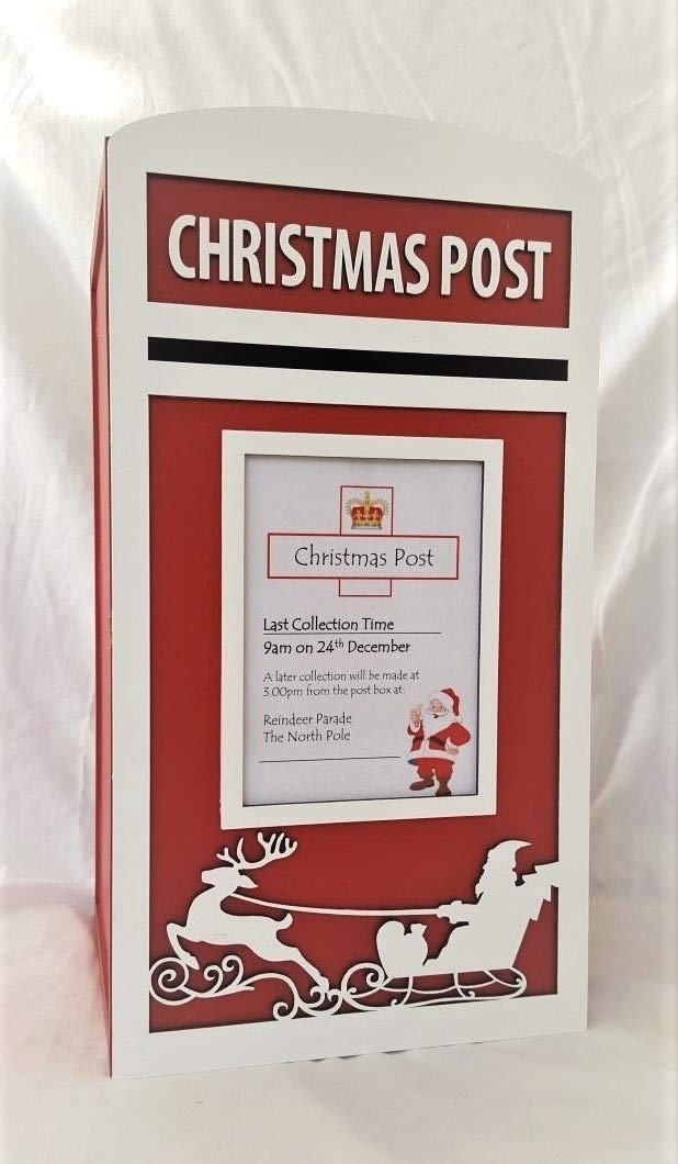 Christmas Card Post Box Santa's Sleigh Letter/Mail Box Amazon.co.uk